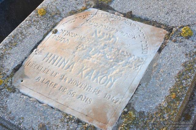 Grabstein von KAKON HNINA