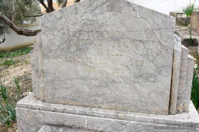 Stèle de Benitah Messaouda