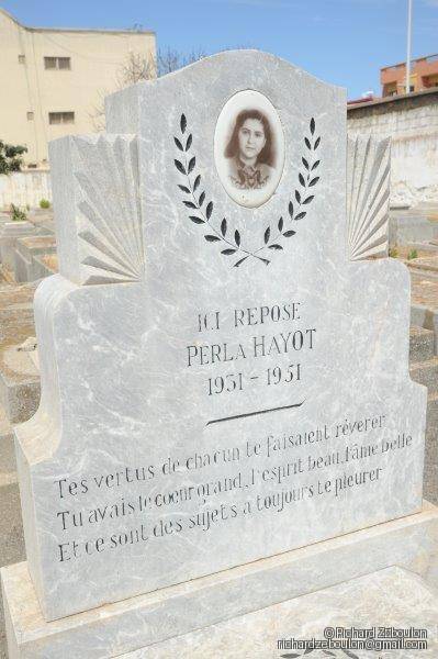 Hayot Perla fejfája