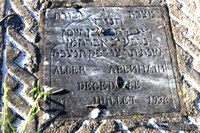 Stèle de Abenhaim Alber