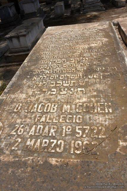 Stèle de COHEN JACOB M.