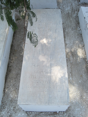 Stèle de cohen perla