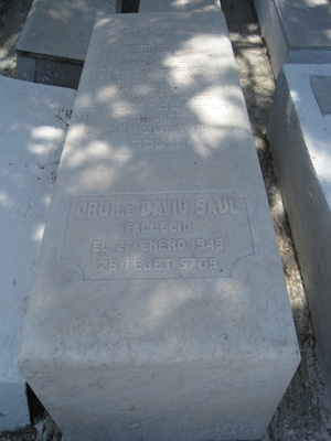 Stèle de saul oro