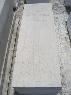 Stèle de hachuel joseph