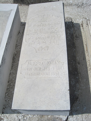 Stèle de kohn alfred