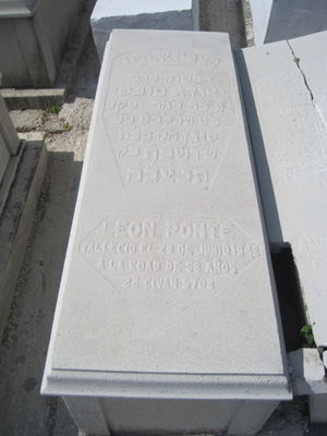 Stèle de ponte leon