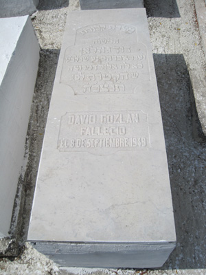 Stèle de gozlan david