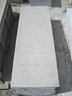 Grabstein von abergel mordejay