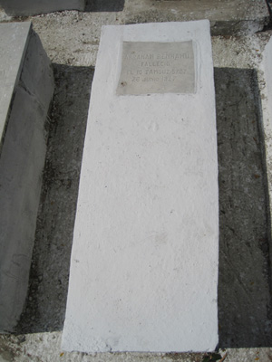 Lápide de benhamou abraham