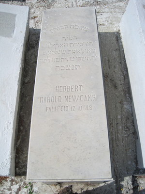 מַצֵּבה פון newcamp herbert harold