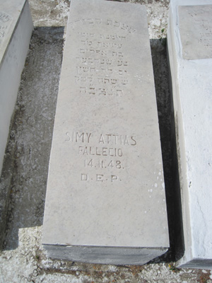 Stèle de attias simy