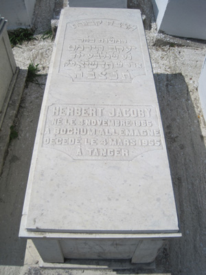شاهدة قبر jacoby herbert