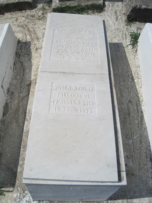 Stèle de azulay ruben