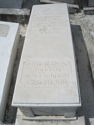 Stèle de bensadon david