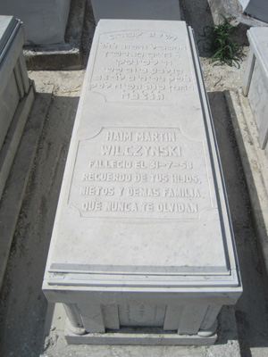 מַצֵּבה פון wilczynski haim martin
