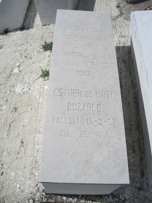 Stèle de buzaglo esther