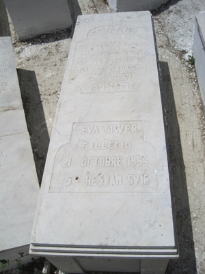 Tombstone of giwer eva