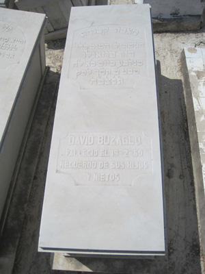 Stèle de buzaglo david