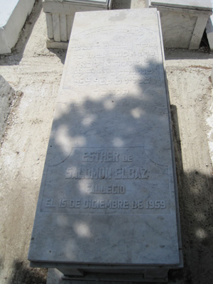 Stèle de elbaz esther