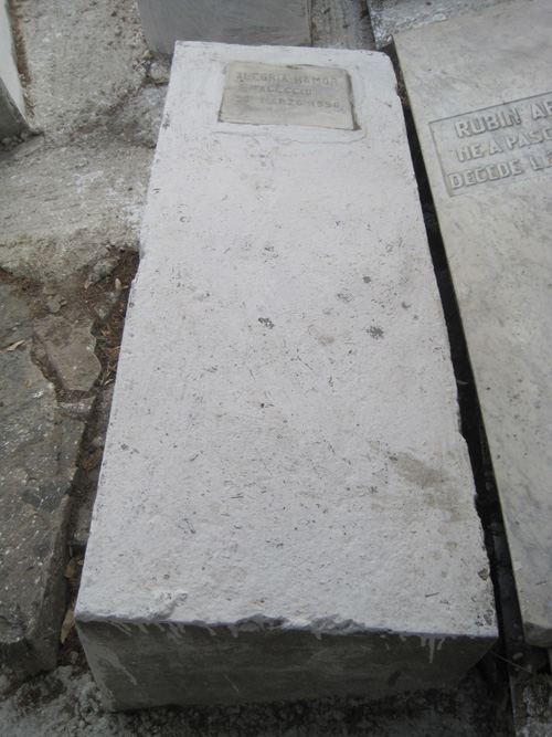 Grabstein von hamor alegria