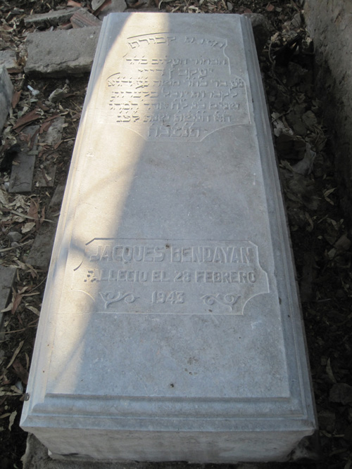 Stèle de bendayan jacques