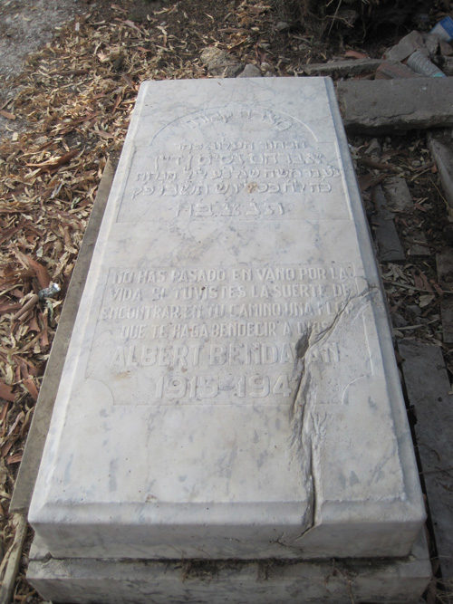 Stèle de bendayan albert