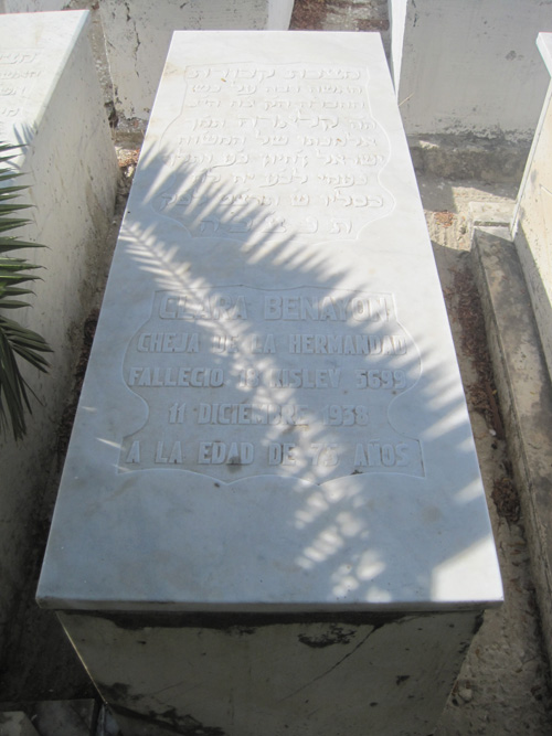 Grabstein von benayon clara