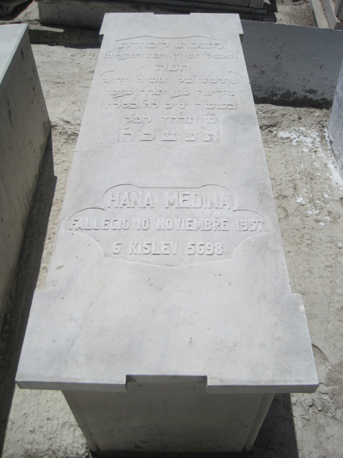 Grabstein von medina hanna