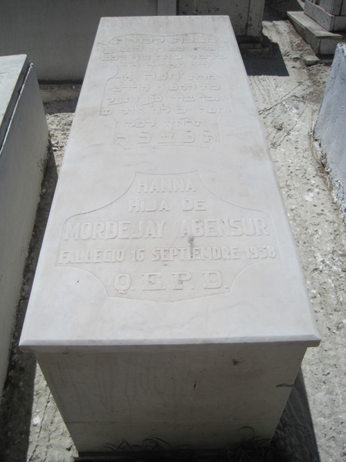 Stèle de abensour hanna