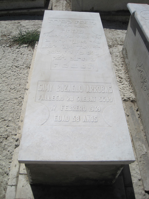 Stèle de buzaglo simy