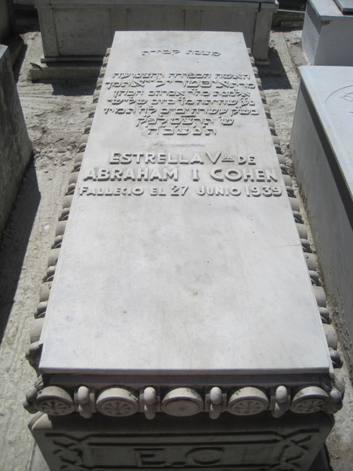 Stèle de cohen estrella