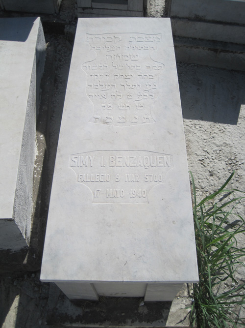 Stèle de benzaquen simy