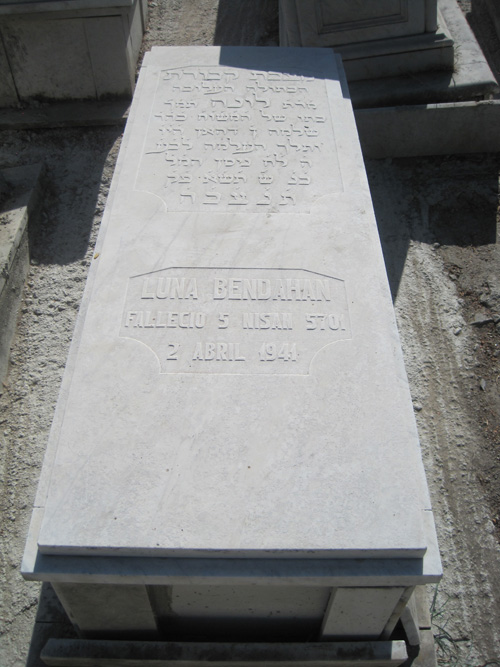Stèle de bendahan luna