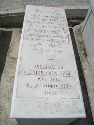 Estela de benzaquen abraham samuel