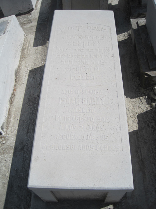 Stèle de gabay isaac