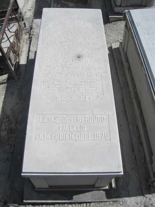 Stèle de berdugo elias