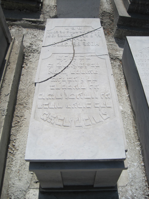 Grabstein von bensadon mose