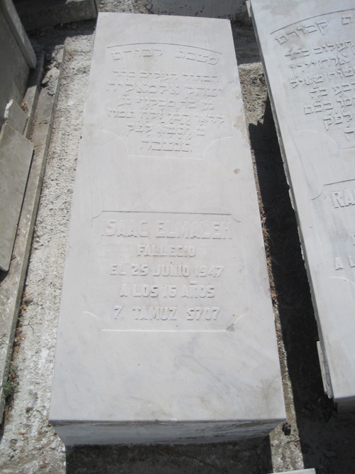 Stèle de elmaleh isaac
