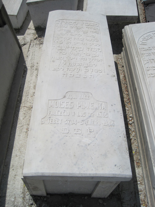 Stèle de pimienta moises
