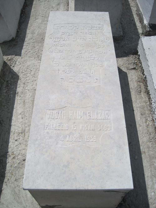 Stèle de elazar judah haim