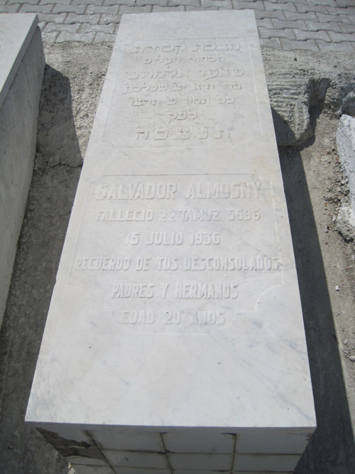 شاهدة قبر almosny salvador