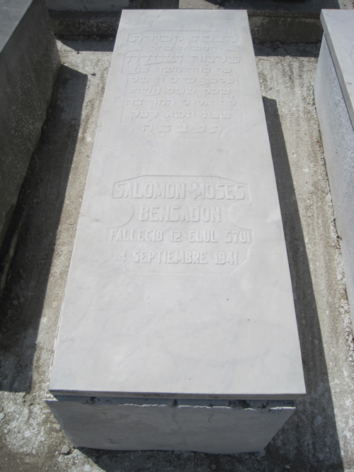 Stèle de bensadon salomon