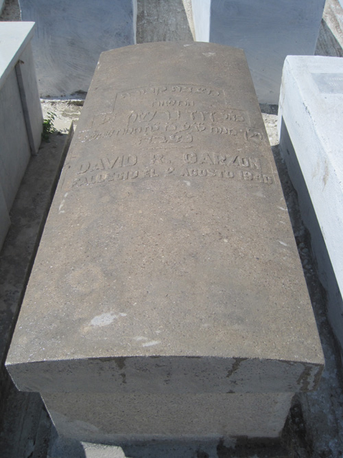 Stèle de garzon david