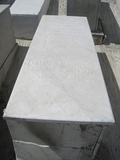 Stèle de marrache isaac
