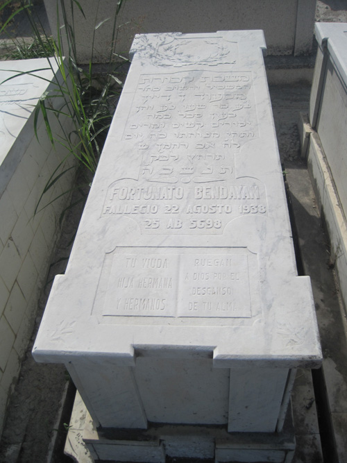Stèle de bendayan fortunato