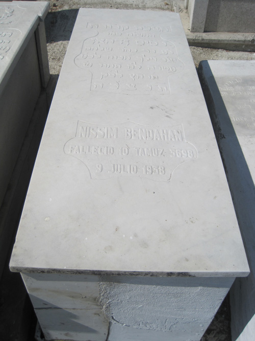 Stèle de bendahan nissim