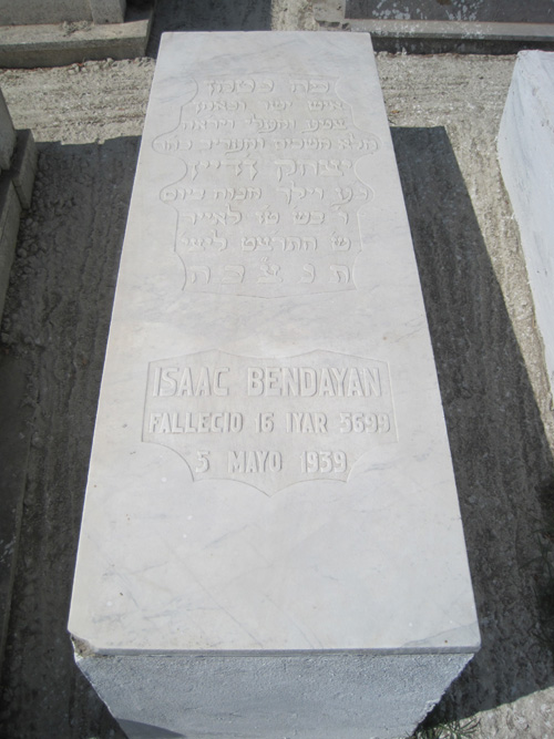 Stèle de bendayan isaac