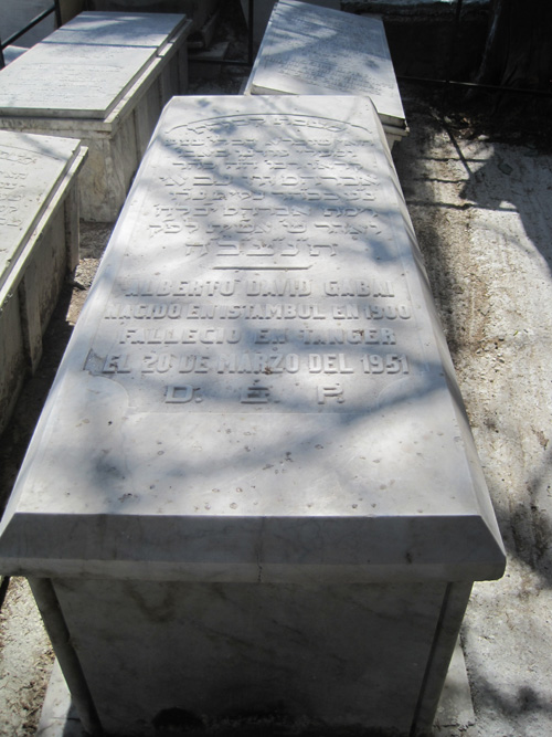 Stèle de gabay alberto