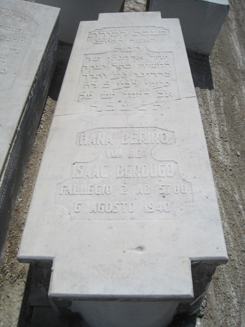 Stèle de berdugo hanna