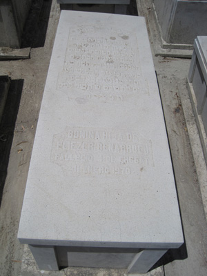 Stèle de benarroch bonina